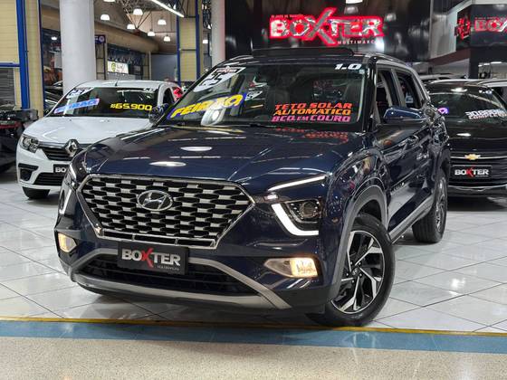 HYUNDAI CRETA 1.0 TGDI FLEX PLATINUM AUTOMÁTICO HYUNDAI CRETA 1.0 TGDI FLEX PLATINUM AUTOMÁTICO